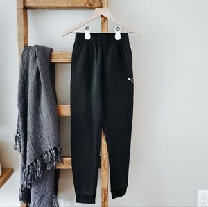 Puma Tech Pach Fleece Joggers – Black – Youth Size XL
